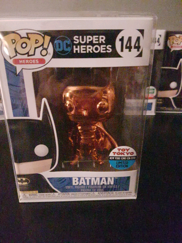 funko pop orange chrome batman